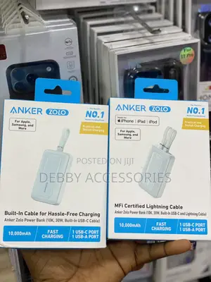 Anker Built-in Cable for Hassle-Free Charging Anker Zolo Power Bank