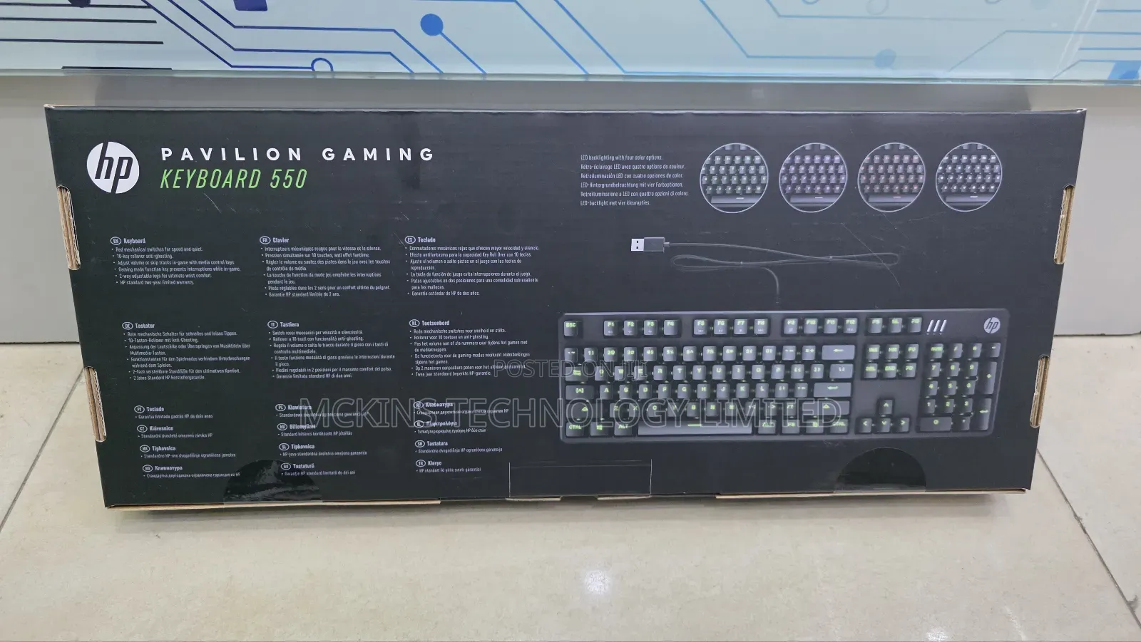 Hp Mechanical Keyboard