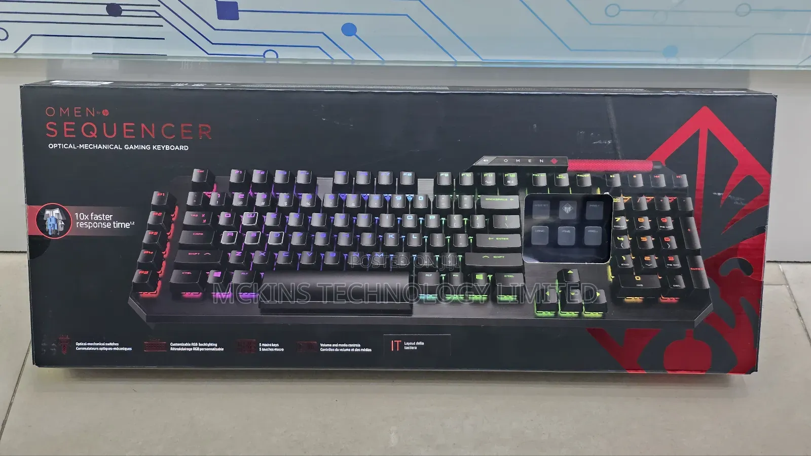 RGB Hp Mechanical Keyboard
