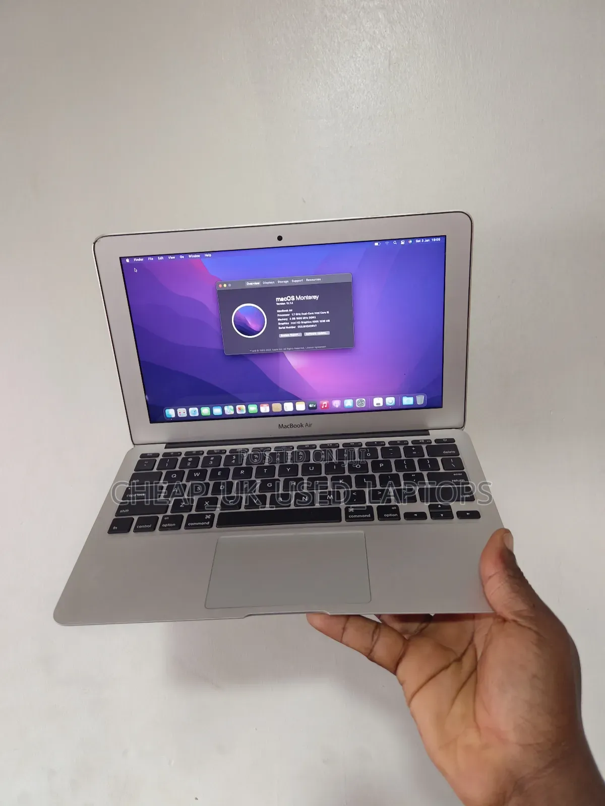 Laptop Apple MacBook Air 2012 4GB Intel Core I5 SSD 128GB
