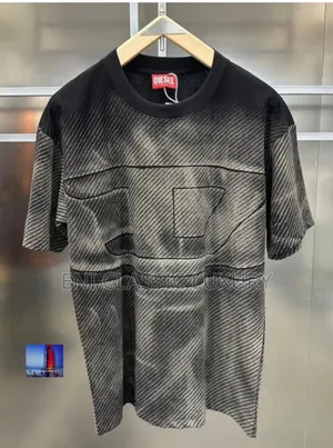 High Quality Luxury Men's Round Neck Diesel Well Banded