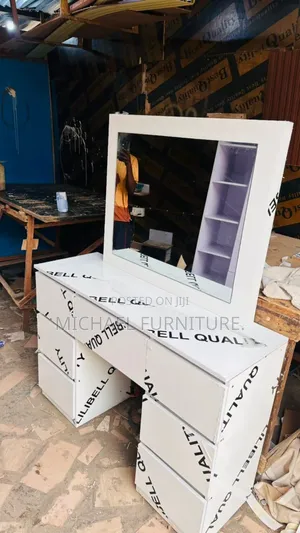 (Mdf High Gloss) Dressing Mirror