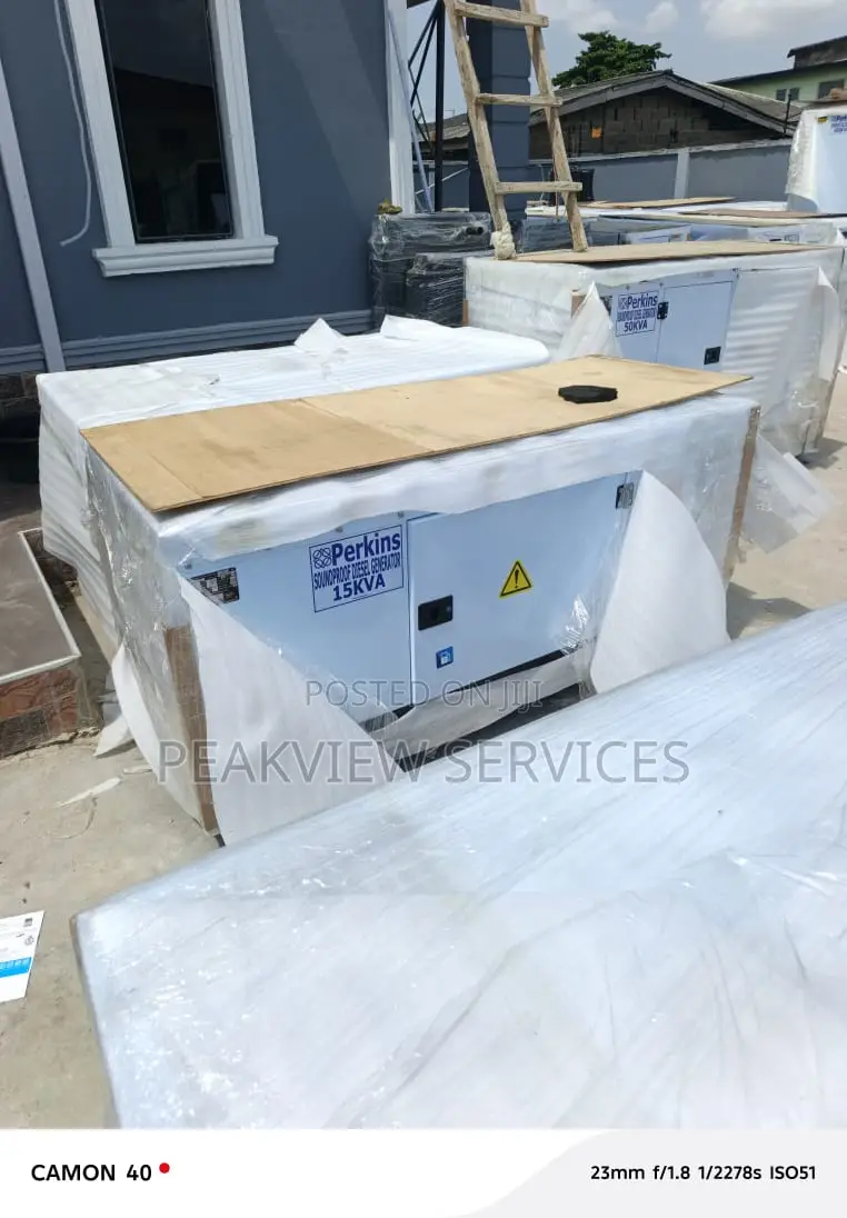 15kva Diesel Soundproof Generator Perkins Engine