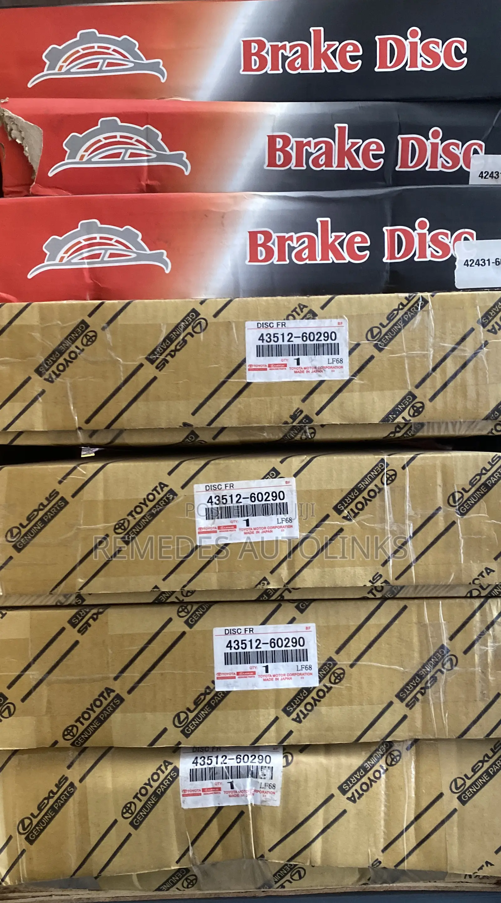 Front Brake Disc Prado