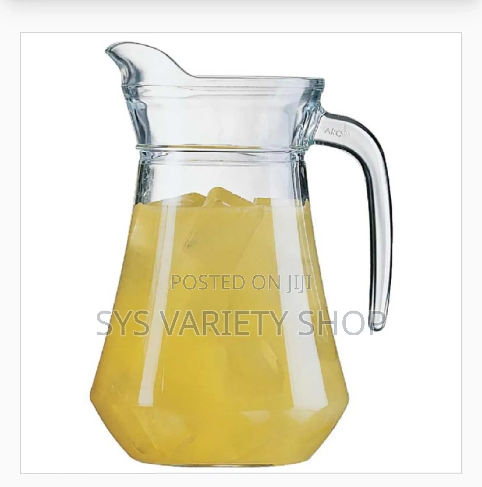 Arcoroc Glass Jar 1l