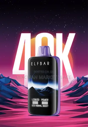 Elfbar Moonlight Disposable Vape 40,000 Puffs – Rechargeable