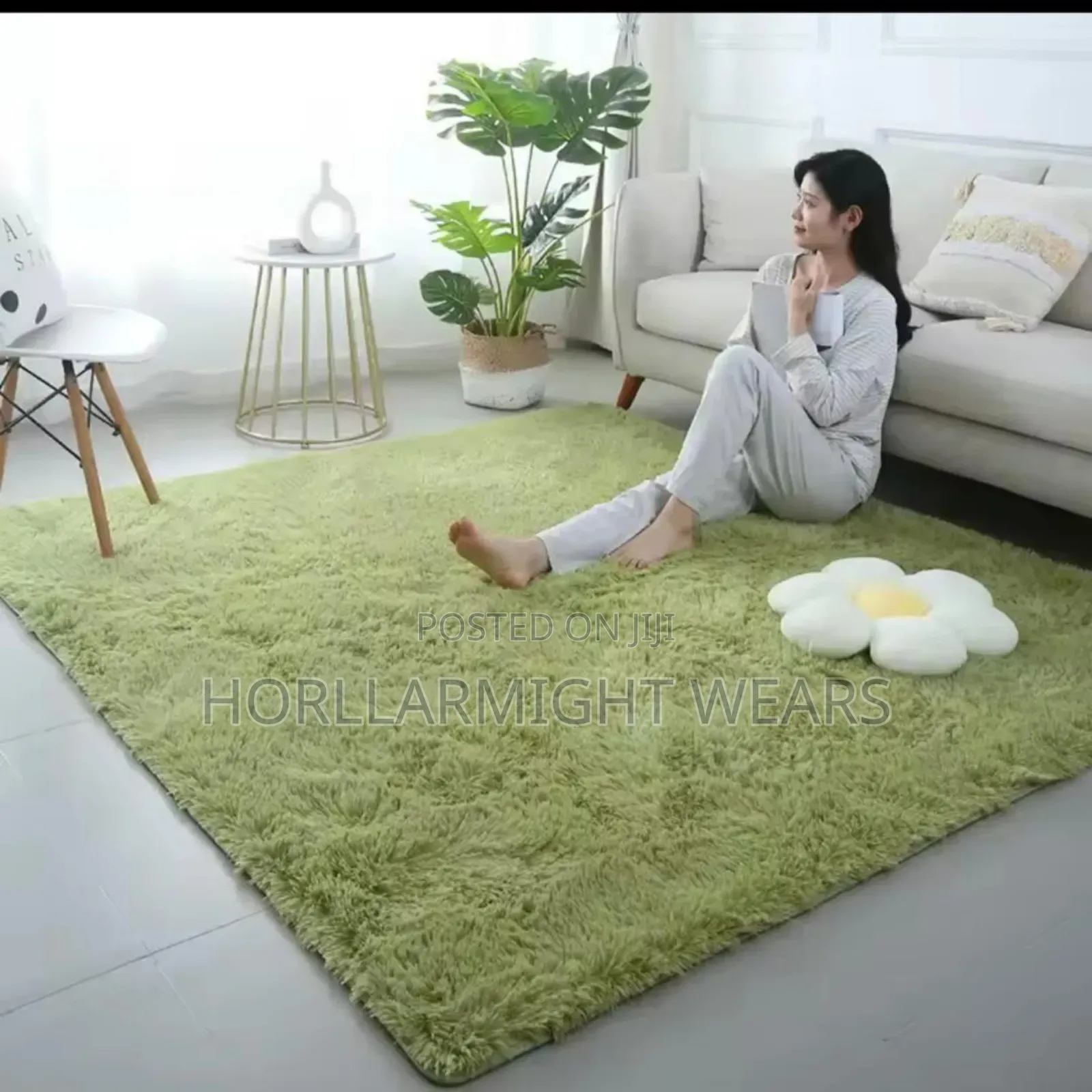 Quality Home/Reception Fluffy Centre Rug.