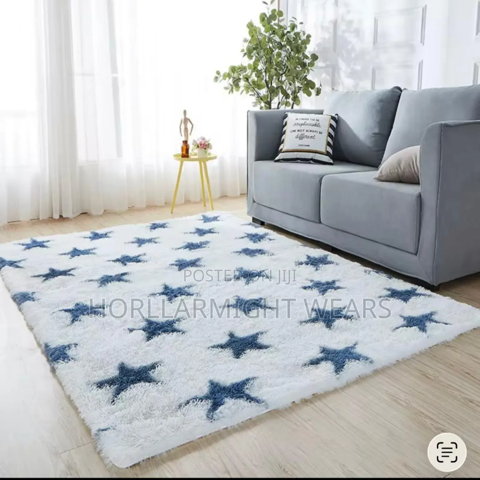 Quality Home/Reception Fluffy Centre Rug.