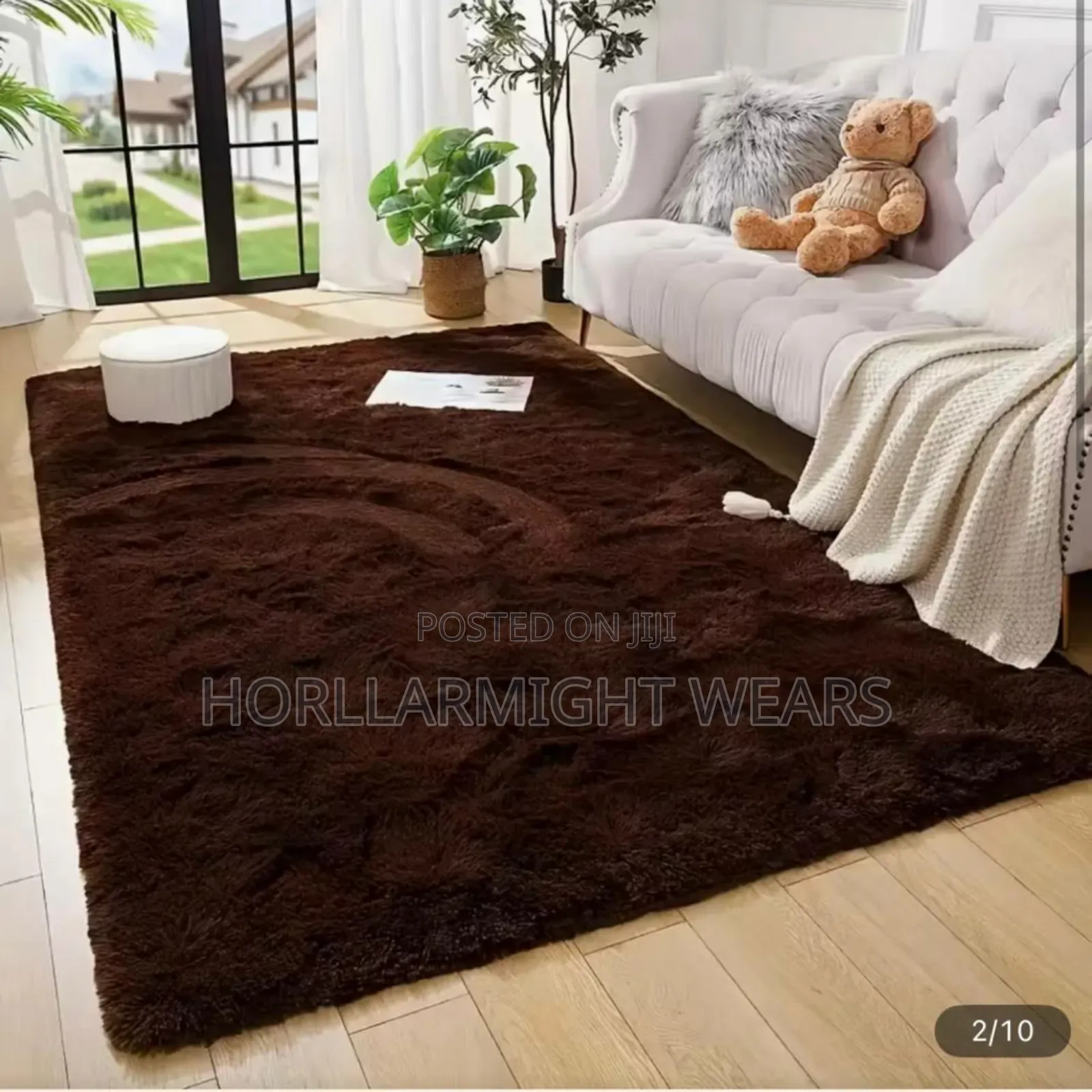 Quality Home/Reception Fluffy Centre Rug.