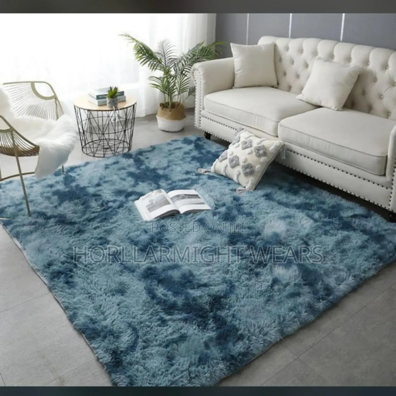 Quality Home/Reception Fluffy Centre Rug.