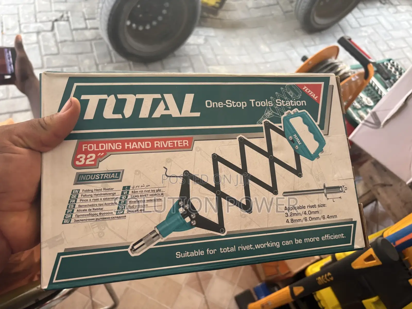 32” Folding Hand Riveter