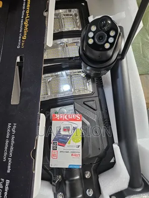 Ai Solar Street Light Camera 2in1 With Sandisk Waterproof