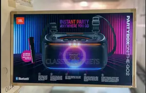 JBL Partybox on the Go 2 Bluetooth Speaker With Microphone
