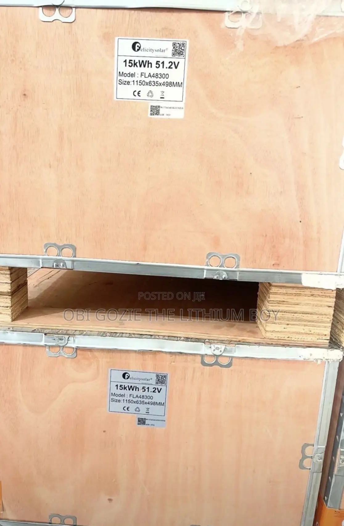 15kwh-51.2v Felicity Solar Lithium Battery (Fla)