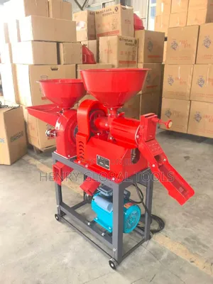 Combine Rice Milling Machine With Electric Motor
