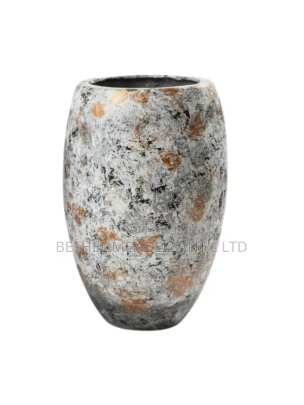 Classic Fiberglass Planter (Rustic Design)