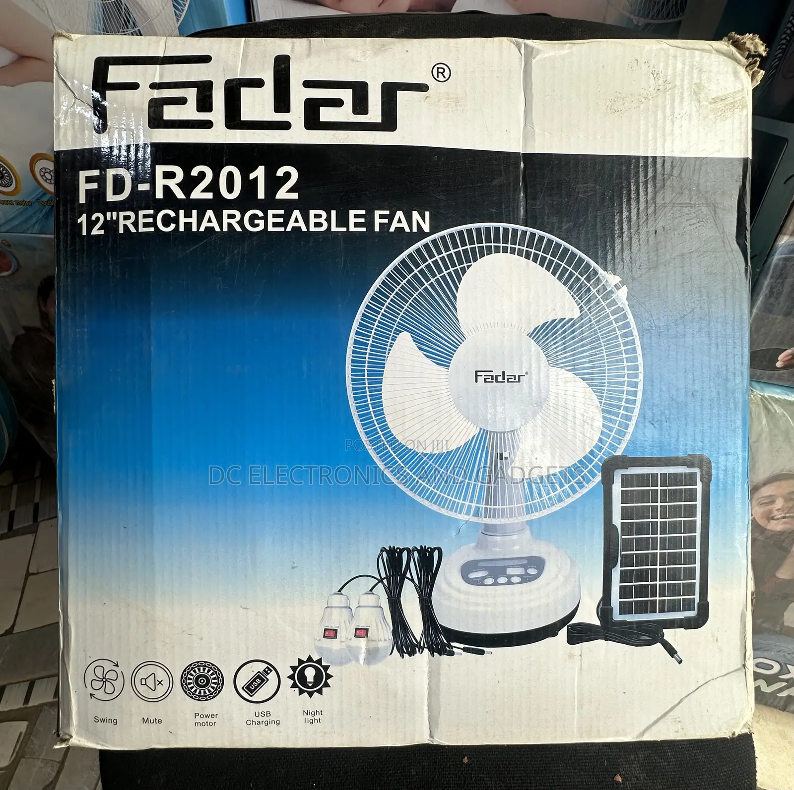 Rechargeable Fan