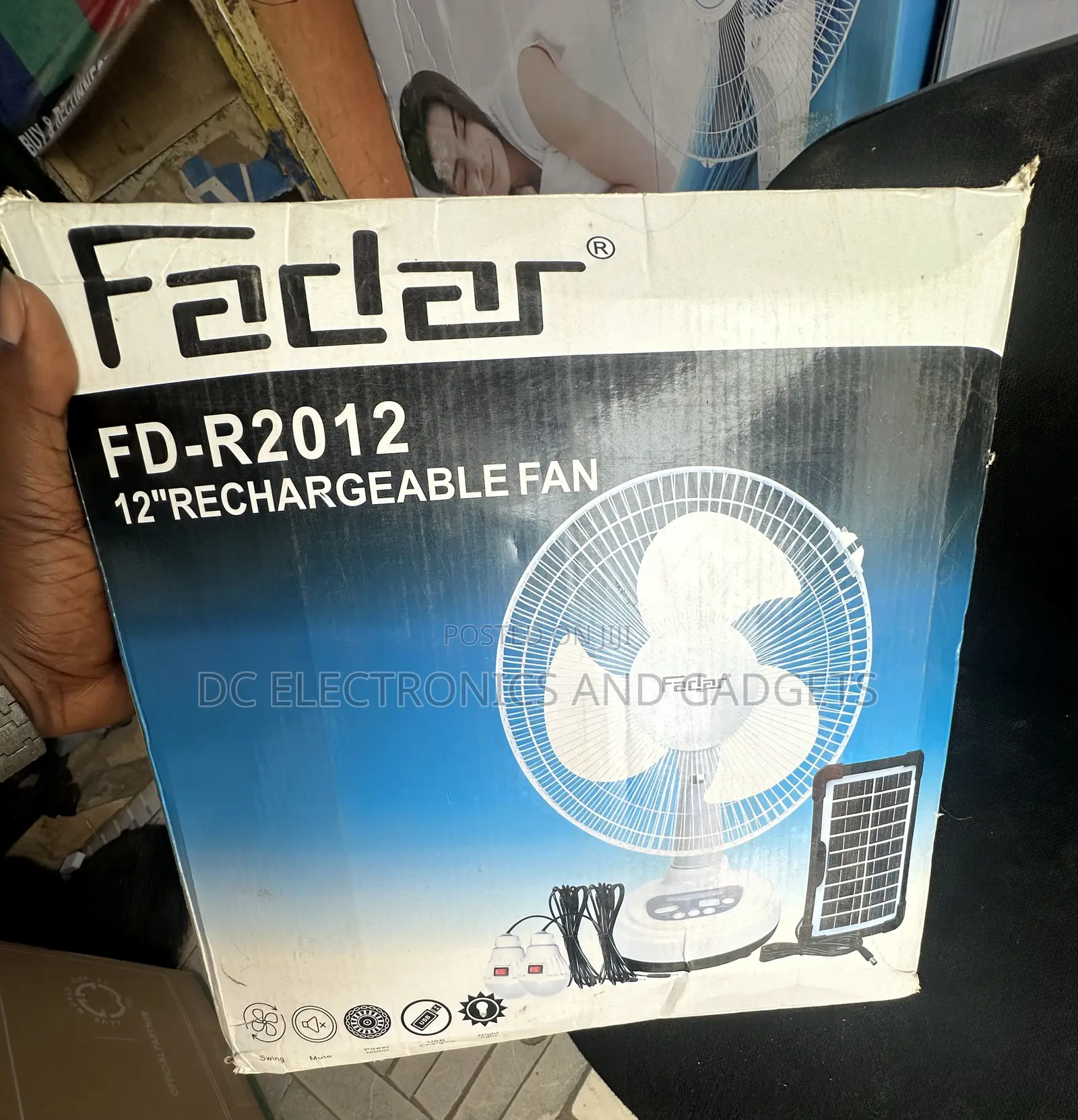 Rechargeable Fan