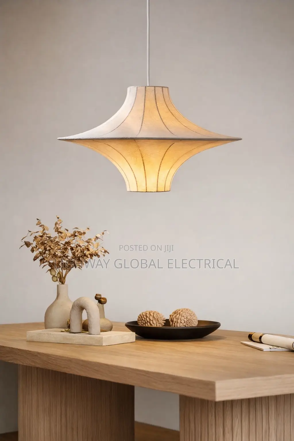 Nordic Minimalism Led Silk Led Silk Pendant Chandelier
