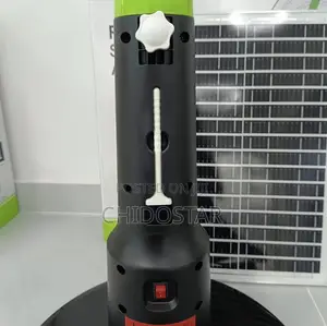 18,000mah Lithium Rechargeable Mosquito Fan With 25watts Solar Panel