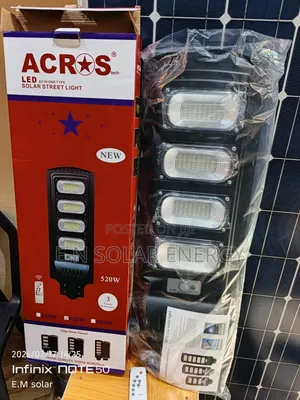 520watts Solar Street Lights Available