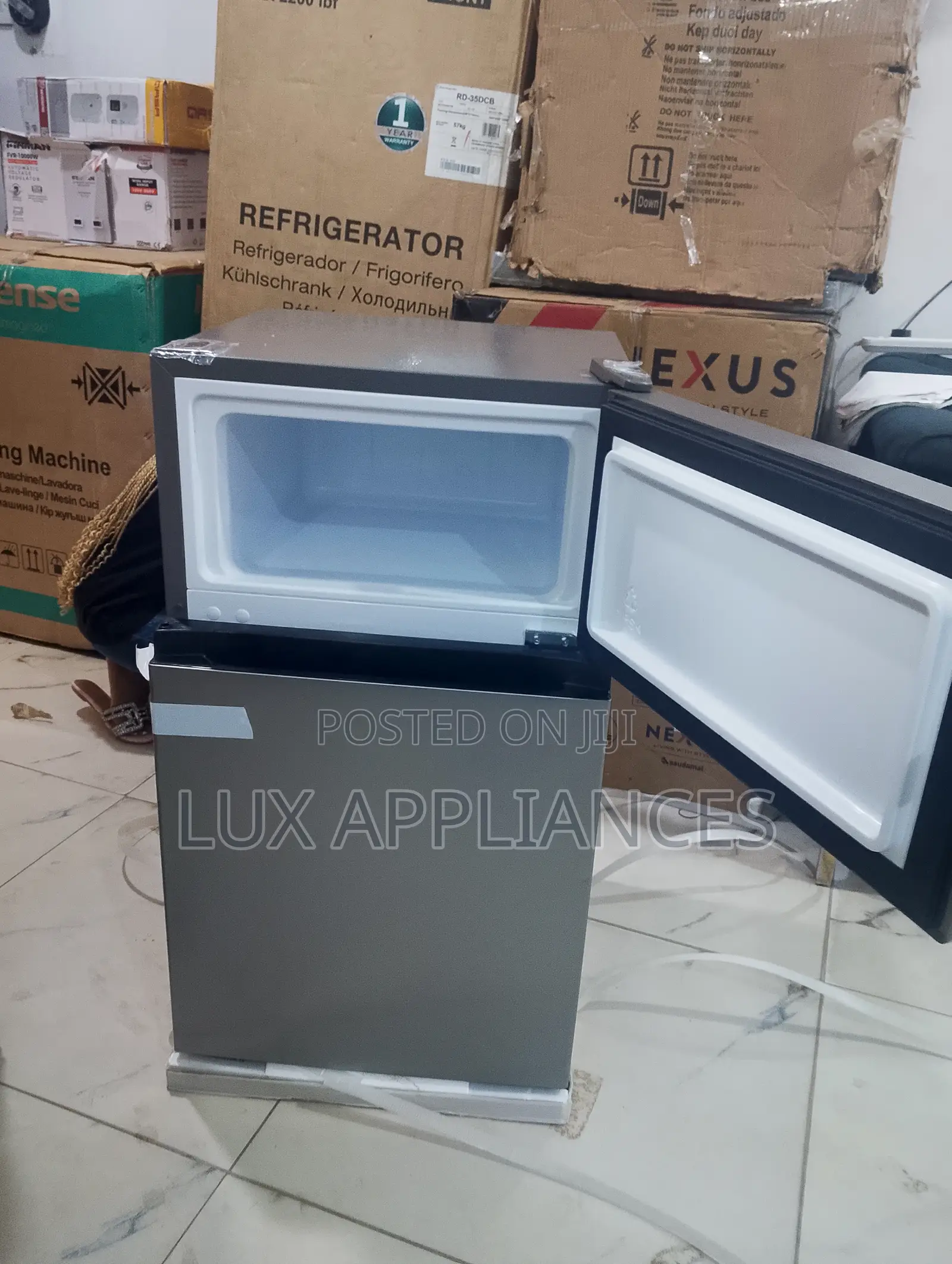 Hisense 120dr 87 Litres Double Door Refrigerator – Space Saving Design