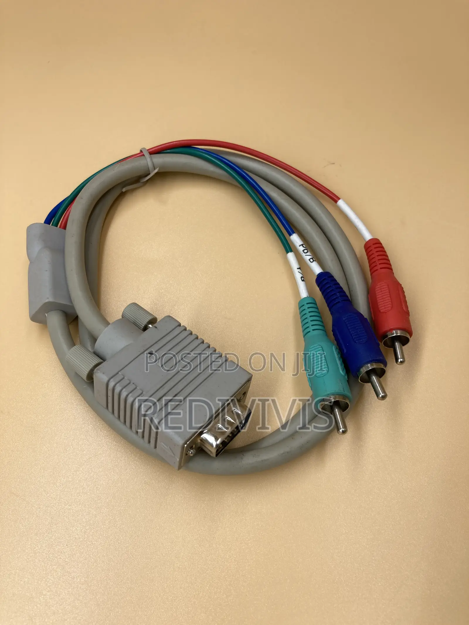 Vga to 3 Rca Component Cable