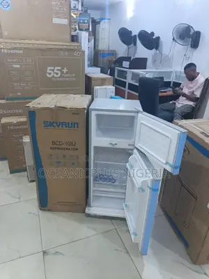 Skyrun 108l Double Door Cooling Fridge
