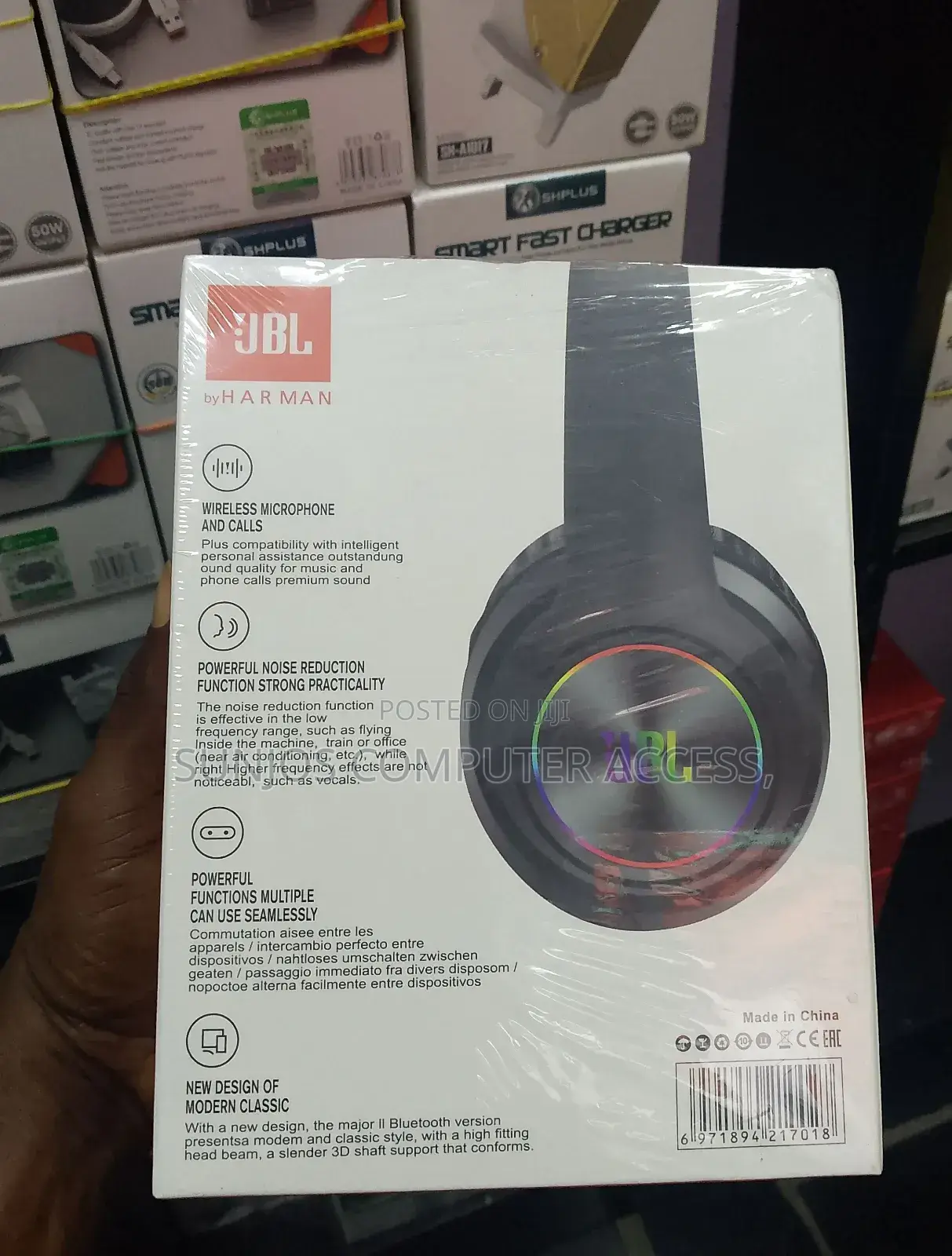 Jbl Pure Bass Wireless Headset