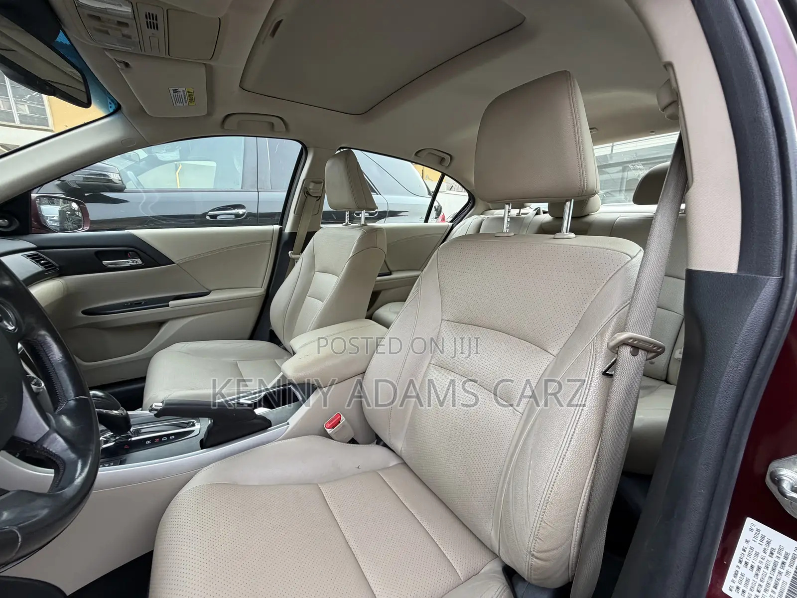 Honda Accord Touring 4dr Sedan FWD (3.5L 6cyl 6A) 2013 Burgundy