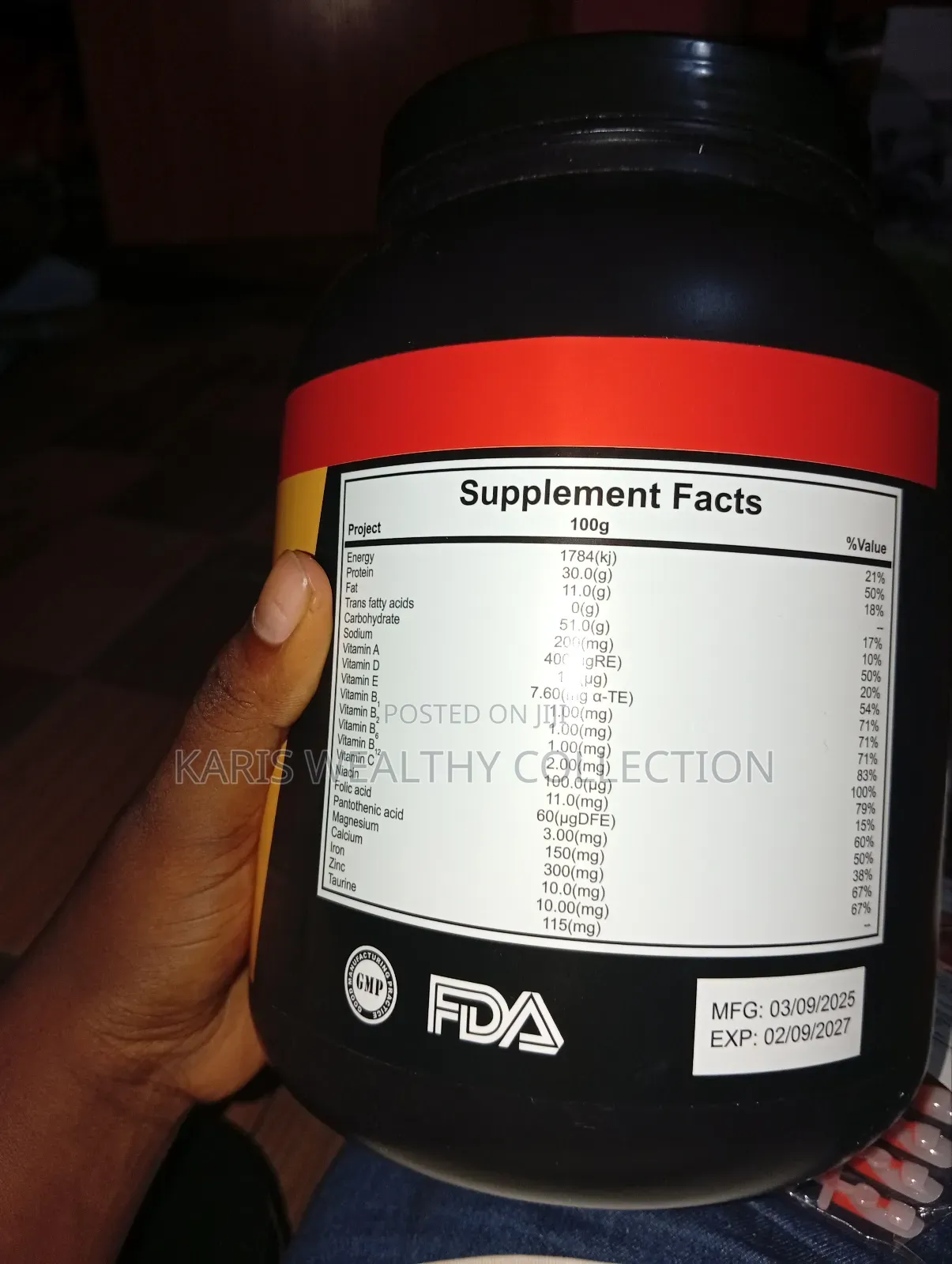 Nuturenova Whey Protein Isolate