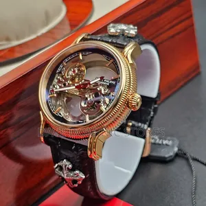Patek Philippe Leather Watch Automatic Available in Stores