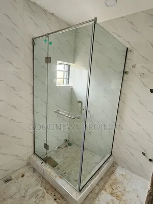 Shower {Hinged} Glass Cubicle