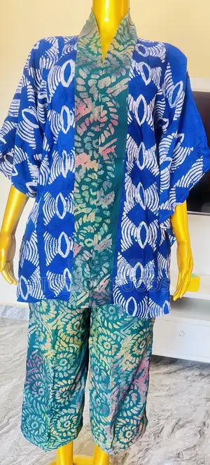 Adire Crepe Two Piece