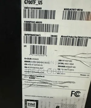 New Desktop Computer Asus ROG GT51CH 16GB Intel Core Ultra 7 SSD 1T