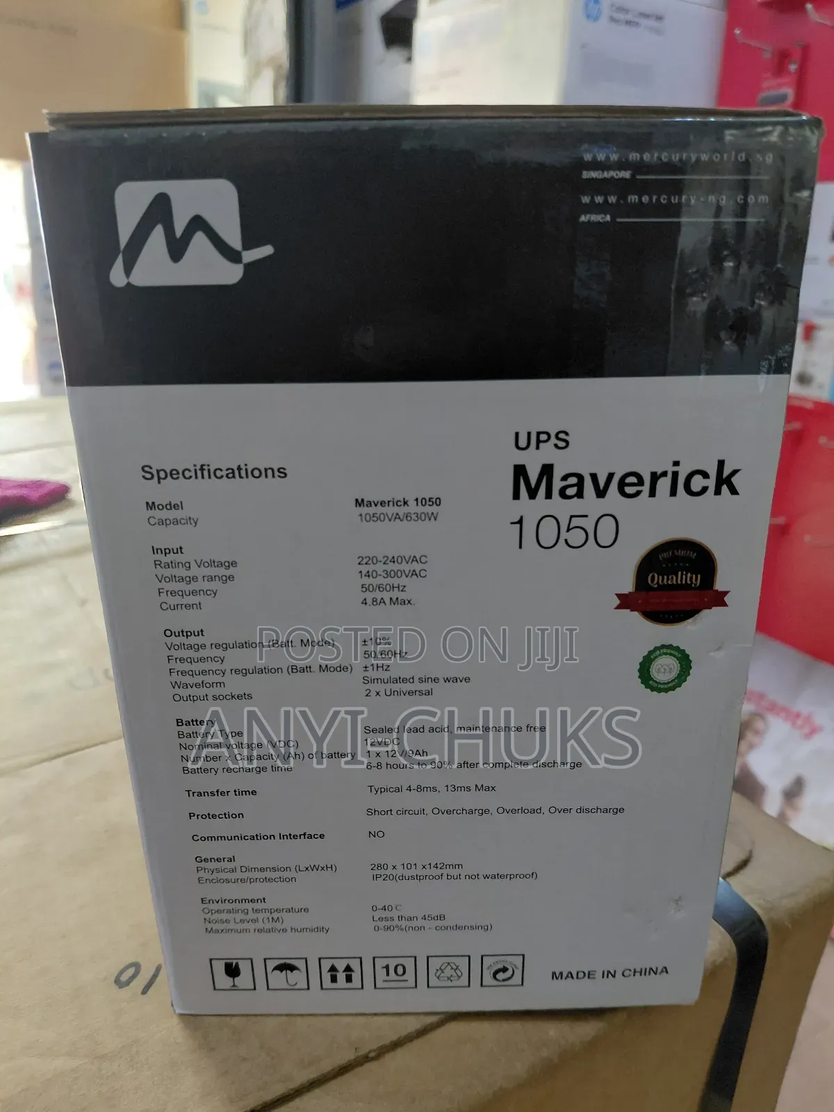 Mercury Maverick 1050kva Ups