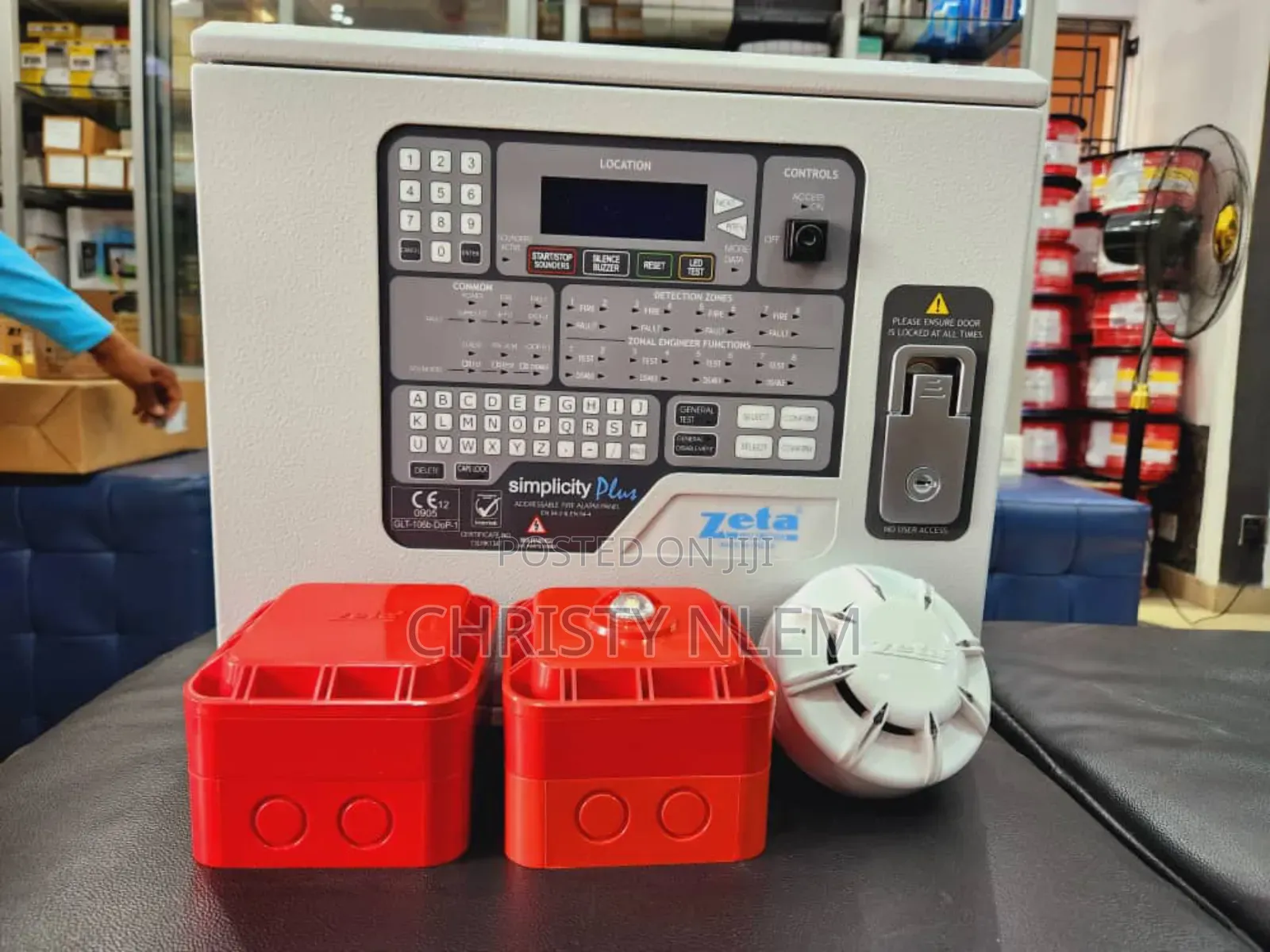 1 Loop Smart Connect Zeta Addressable Fire Alarm Panel