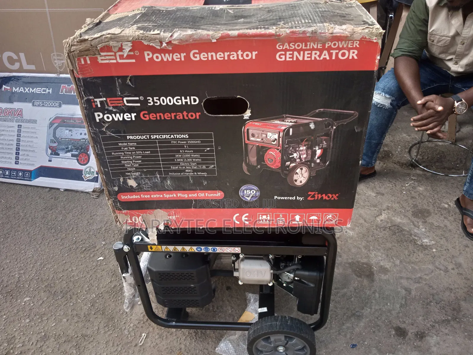 Itec Generator With Key and Tryer 2 Years Warranty