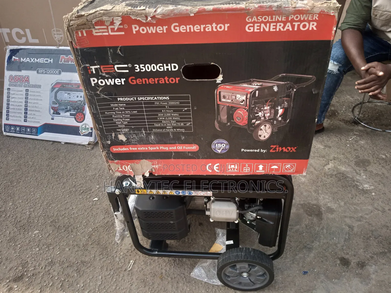 Itec Generator With Key and Tryer 2 Years Warranty
