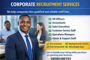 Professional Corperate Recruitment Service Available