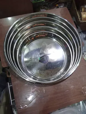 5pcs Quality Stainless Steel Plate /Tray