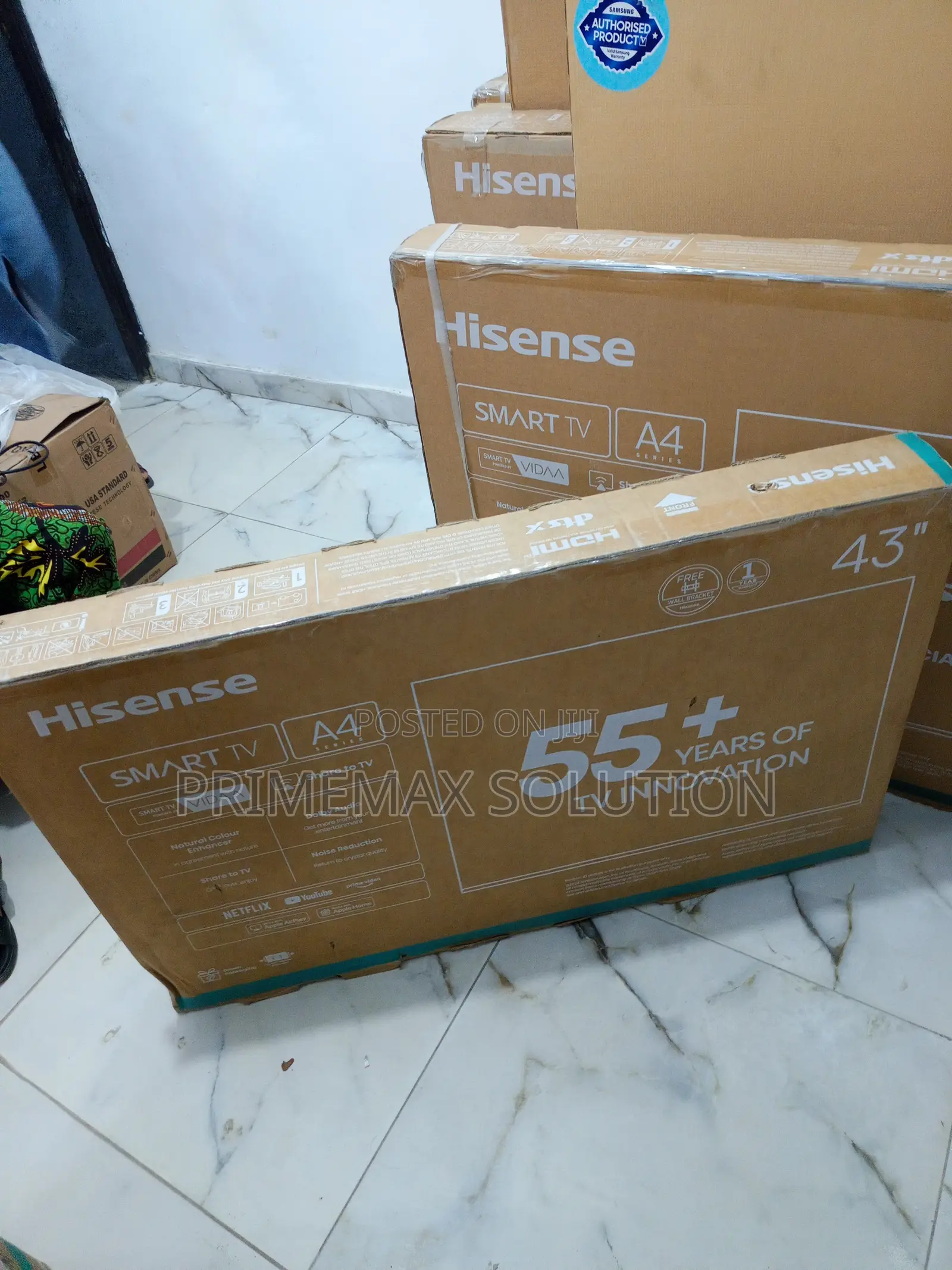 Crystal Clear 43" Hisense Magic