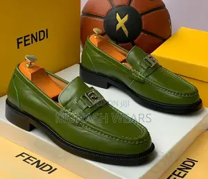 Fendi Original Leather Loafers For Men 40-46