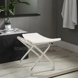 Adjustable Bath Stool With Side Handles