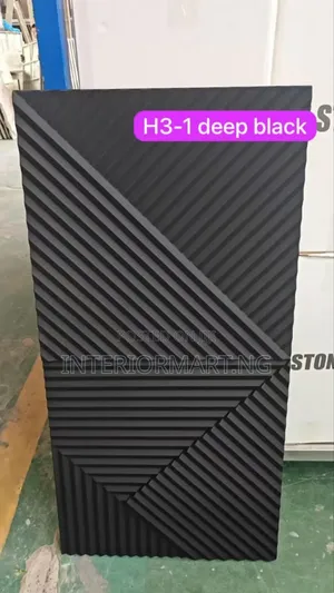 Stripe Designed Pu Stone