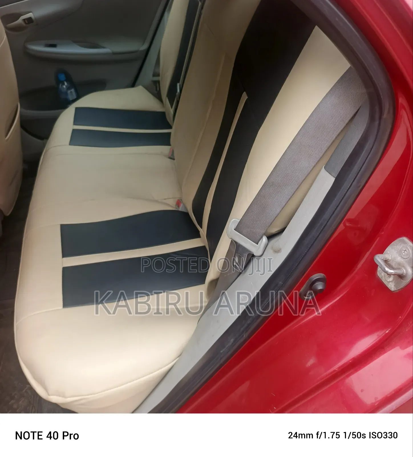 Toyota Corolla 2010 Red