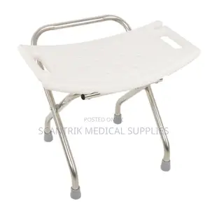 Professional Medical Shower Chair Without Back Rest With Handle