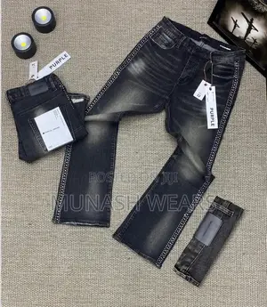 Purple Classic Jean For Men 30-38 Available