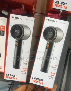 Porodo Lifestyle Air Boost Turbo Fan