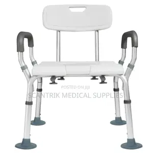 Lightweight Shower Stool Without Backrest With Ergonomic Handles
